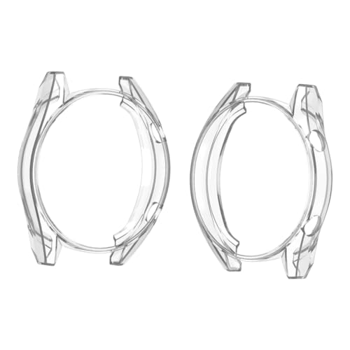 KICHOUSE 2Stücke TPU Smartwatch Schutzhülle für Watch Transparent Kratzfest Flexibles Material Einfache Installation Elegantes Design für Optimalen Schutz KICHOUSE 2Stücke TPU Smartwatch Schutzhülle für Watch Transparent Kratzfest Flexibles Material Einfache Installation Elegantes Design für Optimalen Schutz von KICHOUSE