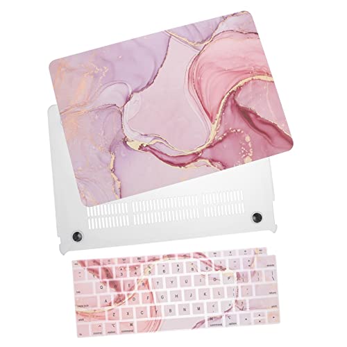 KICHOUSE 2Stücke Teiliges Marmor Laptop Schutzhüllen mit Tastaturabdeckung Robuste Computerabdeckung für Air Kratzfest Leicht zu Reinigen KICHOUSE 2Stücke Teiliges Marmor Laptop Schutzhüllen mit Tastaturabdeckung Robuste Computerabdeckung für Air Kratzfest Leicht zu Reinigen von KICHOUSE