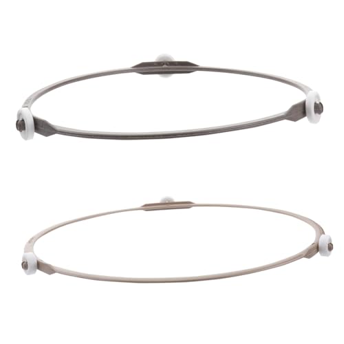 KICHOUSE 2er-pack Mikrowellen-drehteller Aus Glas für Den Ofen Hohe Hitzebeständigkeit Mikrowellen-drehteller-tellergestell Zum Kochen KICHOUSE 2er-pack Mikrowellen-drehteller Aus Glas für Den Ofen Hohe Hitzebeständigkeit Mikrowellen-drehteller-tellergestell Zum Kochen von KICHOUSE
