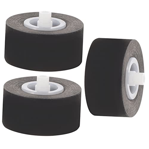 KICHOUSE 3 Stück Andruckrolle für Funkband Kassettenrekorder Prise Roller Tonbandlagerrolle Video-Andruckrolle flaschenzug Führungsradrollen Andruckrollenrad Plastik Black KICHOUSE 3 Stück Andruckrolle für Funkband Kassettenrekorder Prise Roller Tonbandlagerrolle Video-Andruckrolle flaschenzug Führungsradrollen Andruckrollenrad Plastik Black von KICHOUSE