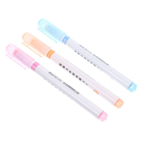 KICHOUSE 3 Stück Roller Textmarker Süße Schulmaterialien Textmarker Gel Textmarker Kinderanzüge Textmarker Scrapbook Süße Textmarker Stoffmarker Coole Stifte Kunststoff KICHOUSE 3 Stück Roller Textmarker Süße Schulmaterialien Textmarker Gel Textmarker Kinderanzüge Textmarker Scrapbook Süße Textmarker Stoffmarker Coole Stifte Kunststoff von KICHOUSE