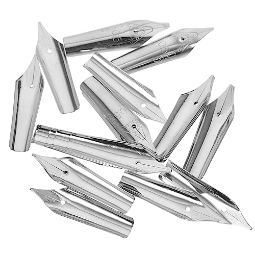 KICHOUSE 30Stücke Kalligraphie Stift Nibs Set Ersatzspitzen Für Schreibstifte Und Brunnenstifte Einsetzbar Und Langlebig Für Kreative Schreibprojekte von KICHOUSE