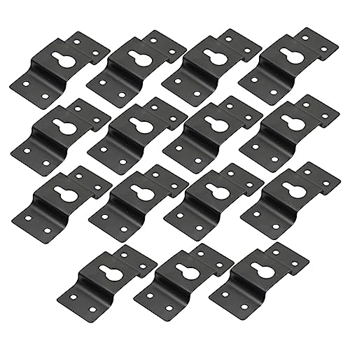 KICHOUSE 30Stücke Lautsprecher Haken Wandhalterung Robuste Aufhänger Für Surround Lautsprecher Förmiges Design Audio von KICHOUSE