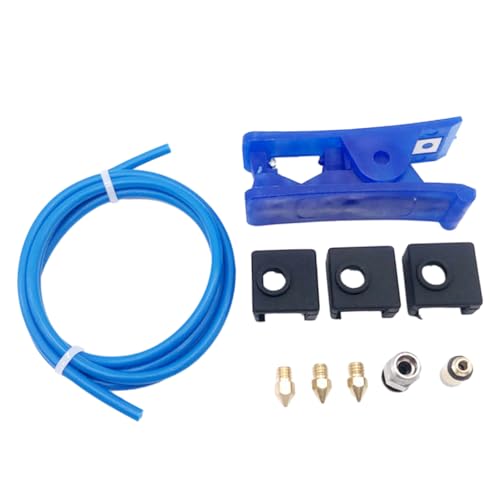 KICHOUSE 3D -Druckdüsen -Kit Schutzhülle aus Silikon 3d drucker zubehör PTFE-Rohrschneider KICHOUSE 3D -Druckdüsen -Kit Schutzhülle aus Silikon 3d drucker zubehör PTFE-Rohrschneider von KICHOUSE