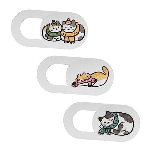 KICHOUSE Webcam-Abdeckung Schiebeschutz für Laptop Sichtschutz Anti-Peep-Abdeckung Katzen-Design KICHOUSE Webcam-Abdeckung Schiebeschutz für Laptop Sichtschutz Anti-Peep-Abdeckung Katzen-Design von KICHOUSE