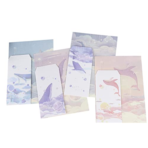 KICHOUSE 4 Kreatives Buchstabenpapier -Umschlag Set Schreibpapier Briefpapier und Umschläge briefumschläge Briefpapier im antiken Stil Briefpapier b5 KICHOUSE 4 Kreatives Buchstabenpapier -Umschlag Set Schreibpapier Briefpapier und Umschläge briefumschläge Briefpapier im antiken Stil Briefpapier b5 von KICHOUSE