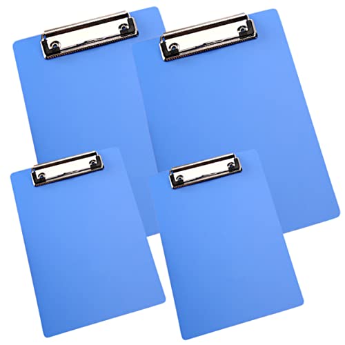 KICHOUSE 4 Stück Board -Ordner kopieren Inhaber Ordner mit Zwischenablage Papier Klemmbrett mit Speicher Mini-Zwischenablage Schreibwaren Klemmbretter Dateiordner Abs Blue KICHOUSE 4 Stück Board -Ordner kopieren Inhaber Ordner mit Zwischenablage Papier Klemmbrett mit Speicher Mini-Zwischenablage Schreibwaren Klemmbretter Dateiordner Abs Blue von KICHOUSE