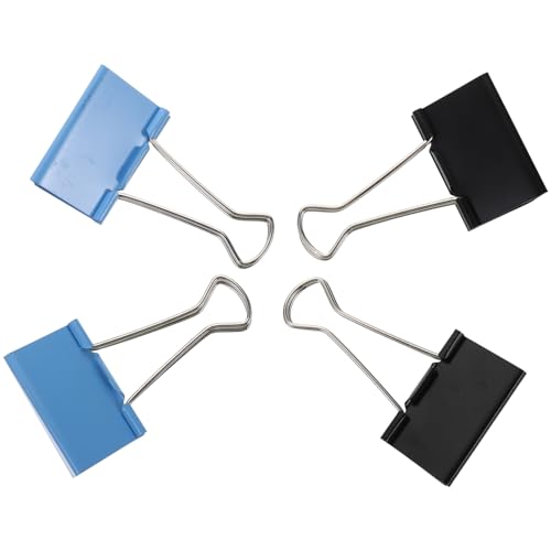 KICHOUSE 4 Stück Elliot-Ordner Office -Bindungs -Push -Clip Dokumentenclip Office -Datei Clips Büroklammer zum Organisieren praktische Bindeklammern Papierklammer Metall KICHOUSE 4 Stück Elliot-Ordner Office -Bindungs -Push -Clip Dokumentenclip Office -Datei Clips Büroklammer zum Organisieren praktische Bindeklammern Papierklammer Metall von KICHOUSE