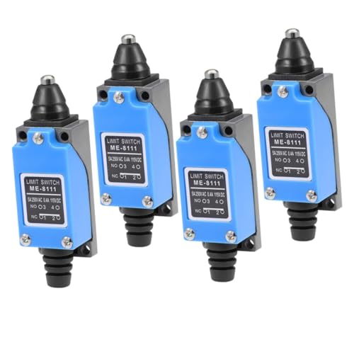 KICHOUSE 4 Stück Endschalter Grenze Maschine Industriell Mikro Tür Reisen 3d Drucker Flammhemmendes Material Blue von KICHOUSE