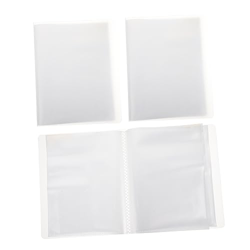KICHOUSE 4 Stücke Broschüre Ordner Datei Halter Ordner Tickets Halter Foto Sammelalbum Kunststoff Dokument Ordner Kunststoff Datei Ordner Transparent Pp von KICHOUSE