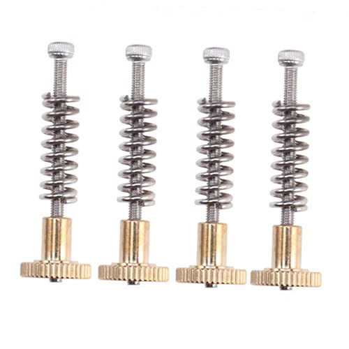 KICHOUSE 4Stücke Nivellierknopf Kit Nivellierfedern für Zubehör Langlebig Verschleißfest für Hot Bed Einfache Installation für Präzise KICHOUSE 4Stücke Nivellierknopf Kit Nivellierfedern für Zubehör Langlebig Verschleißfest für Hot Bed Einfache Installation für Präzise von KICHOUSE