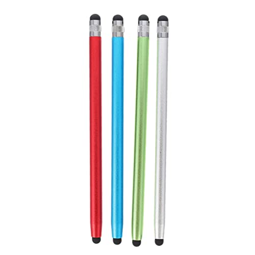 KICHOUSE 4Stücke Teiliges Kapazitiver Stift Doppelseitiger Touchscreen Stift für Tablets Smartphones Präzise Kratzfeste Nutzung von KICHOUSE