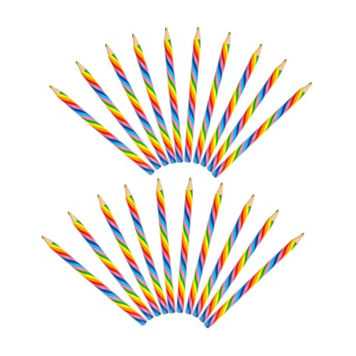 KICHOUSE 5 Schachteln Schülerstifte Buntstifte Regenbogen Dekostifte Farbstifte Deko Bleistifte Zeichenstifte Für Schülerstifte Schattierungsstifte Graphit von KICHOUSE