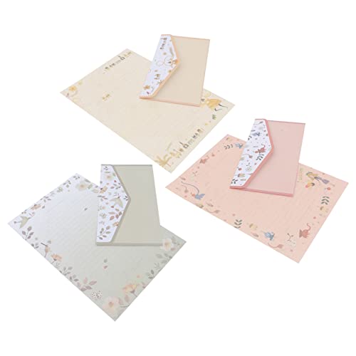 KICHOUSE 5 Stück Briefumschlag mit Blumenmuster Süße Briefumschläge aus Briefpapier Briefumschläge im Letter-Format hübsch Valentinstag Stationery Kit Briefpapier schreiben KICHOUSE 5 Stück Briefumschlag mit Blumenmuster Süße Briefumschläge aus Briefpapier Briefumschläge im Letter-Format hübsch Valentinstag Stationery Kit Briefpapier schreiben von KICHOUSE