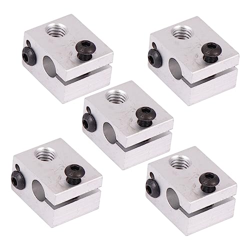 KICHOUSE 5 Stück Heizblock Für 3D Drucker 3D Drucker Extruder Verwendung Von Index Heizelementen Heizblock Aus Aluminiumlegierung 3D Druckerteile Aluminium Heizblock Silber KICHOUSE 5 Stück Heizblock Für 3D Drucker 3D Drucker Extruder Verwendung Von Index Heizelementen Heizblock Aus Aluminiumlegierung 3D Druckerteile Aluminium Heizblock Silber von KICHOUSE