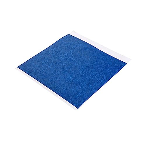 KICHOUSE 5 Stück Strukturiertes Hot-Bed-Board-Papier Blaues Band Drucker groß Klebstoff Klebeband Aufkleber Premium-Hochtemperaturband KICHOUSE 5 Stück Strukturiertes Hot-Bed-Board-Papier Blaues Band Drucker groß Klebstoff Klebeband Aufkleber Premium-Hochtemperaturband von KICHOUSE