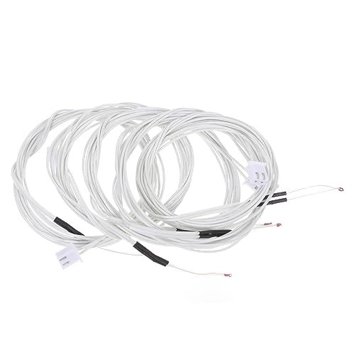 KICHOUSE 5 Stück Therm Istor Ntc Thermischer Widerstand Zubehör Für 3d-drucker Zubehör Für Den 3d-druck 3d-druckerteile Hot-end-widerstand 3d Drucker Temperatursensor Thermistor von KICHOUSE