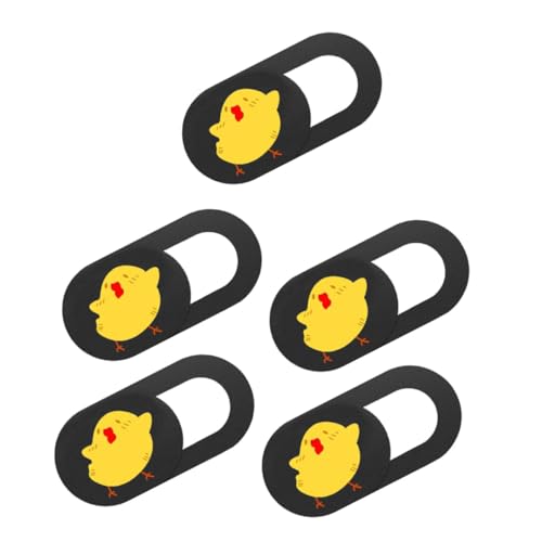 KICHOUSE Webcam-Abdeckung für Laptop 5er-Pack Von Slide Blocker Einzigartiges Hühnermuster von KICHOUSE