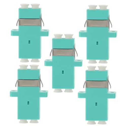 KICHOUSE 5Stücke Lc Lc Duplex Faserkoppler Glasfaseradapter Für Multimode Mit Hoher Zuverlässigkeit Für Telekommunikationsnetze Optische von KICHOUSE