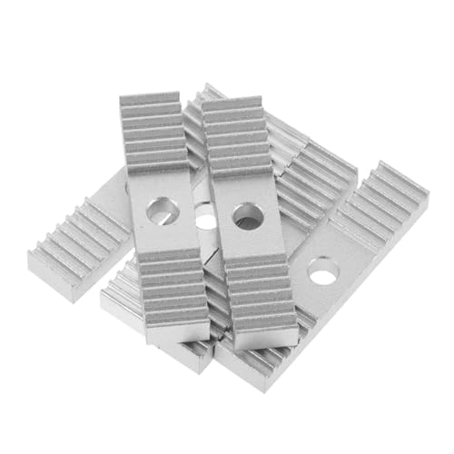 KICHOUSE 6 Stück Fixes Blech -Aluminium -Zahnblatt zeitliche Koordinierung Schlüssel Teile starr Bausatz Zahnriemenzubehör Befestigungsblock für Zahnradklemme Aluminiumlegierung Silber KICHOUSE 6 Stück Fixes Blech -Aluminium -Zahnblatt zeitliche Koordinierung Schlüssel Teile starr Bausatz Zahnriemenzubehör Befestigungsblock für Zahnradklemme Aluminiumlegierung Silber von KICHOUSE