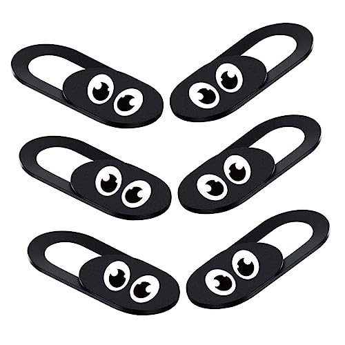 KICHOUSE 6 Stück Kameraabdeckung Schwarz Objektiv-Sichtschutzabdeckung für Computer Webcam- Kameraschutz Notebook-Sichtschutzabdeckung Laptop Abdeckung Abs Black KICHOUSE 6 Stück Kameraabdeckung Schwarz Objektiv-Sichtschutzabdeckung für Computer Webcam- Kameraschutz Notebook-Sichtschutzabdeckung Laptop Abdeckung Abs Black von KICHOUSE