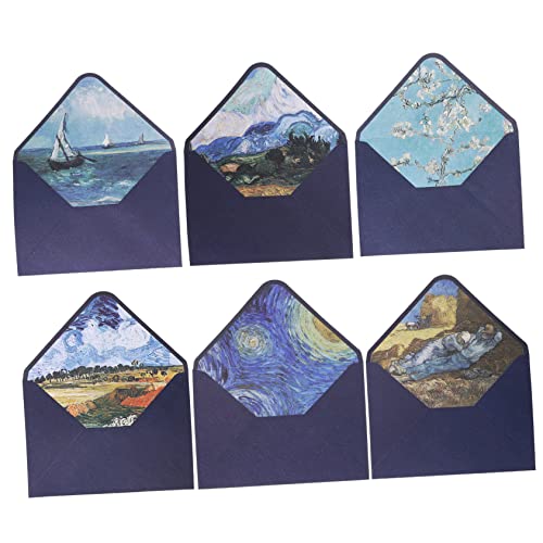 KICHOUSE 6 Stück Retro -Umschlagbuchstabenpapier Set klein Post- Mailer schmucklos Umschläge für Grußkarten Grußkartenpapier Briefumschläge Spezialpapier KICHOUSE 6 Stück Retro -Umschlagbuchstabenpapier Set klein Post- Mailer schmucklos Umschläge für Grußkarten Grußkartenpapier Briefumschläge Spezialpapier von KICHOUSE