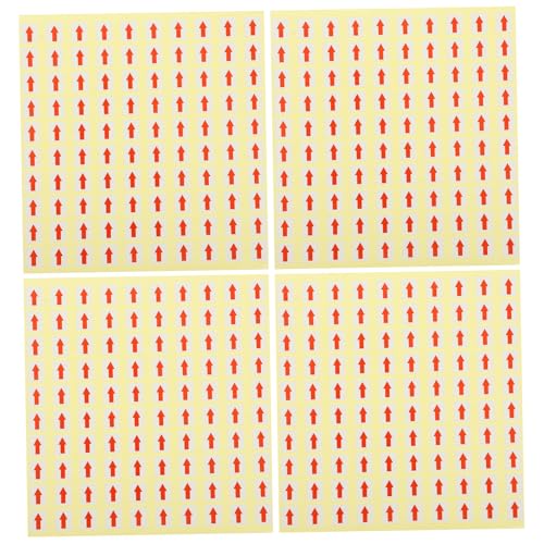 KICHOUSE 60 Blatt Rote Etiketten Vorsicht Aufkleber Warnaufkleber Nummern Etiketten Schwarze Klassenzimmer Tag Klebeband Tabs Etiketten Aufkleber Kleine Aufkleber von KICHOUSE