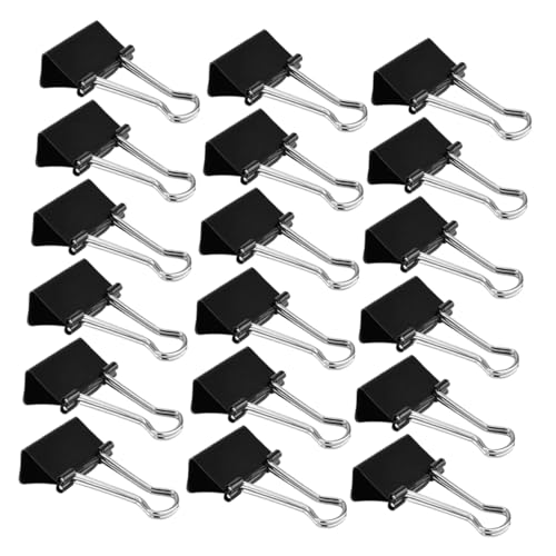 KICHOUSE 60 Stück Langes Schwanzclip -Schreibwaren mittlere Heftklammern kleine Büroklammern Bürobedarf Klemmbinder Büroklammern klein kleine Dateiclips Heftklammern klein Eisen Schwarz KICHOUSE 60 Stück Langes Schwanzclip -Schreibwaren mittlere Heftklammern kleine Büroklammern Bürobedarf Klemmbinder Büroklammern klein kleine Dateiclips Heftklammern klein Eisen Schwarz von KICHOUSE