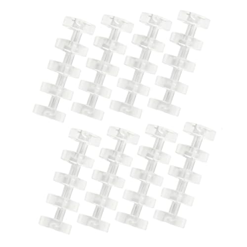 KICHOUSE 8 Stück Loseblatt Bindeklammern Scrapbooking Ordner Fotobuch Scrapbook Schulbedarf Loseblattringe Loseblattbindung Loseblattring Kunststoff KICHOUSE 8 Stück Loseblatt Bindeklammern Scrapbooking Ordner Fotobuch Scrapbook Schulbedarf Loseblattringe Loseblattbindung Loseblattring Kunststoff von KICHOUSE