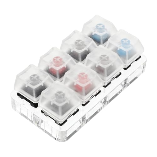 KICHOUSE Achstester Schaltertester Tastaturtests Mechanischer Tastaturtester MX-Tastaturtester Tasten Test Werkzeug mechanischer Tastaturwellentester Tastenkappentester Tastatur-Sampler Abs KICHOUSE Achstester Schaltertester Tastaturtests Mechanischer Tastaturtester MX-Tastaturtester Tasten Test Werkzeug mechanischer Tastaturwellentester Tastenkappentester Tastatur-Sampler Abs von KICHOUSE
