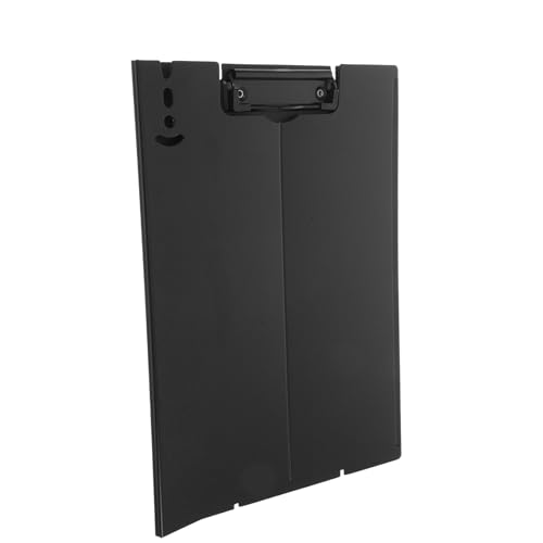 KICHOUSE Board-Ordner Datei Zwischenablage Bindemittel falten groß Halter aktentasche büromaterial Schreibplatte aktenordner Konferenz-Schreibtafel tragbares Schreib-Klemmbrett pp Black von KICHOUSE