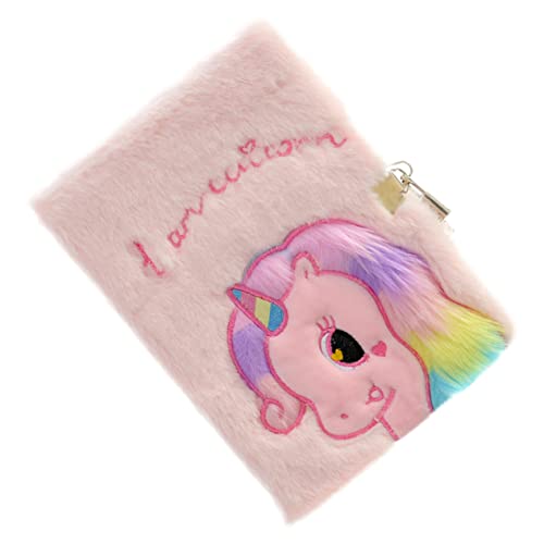 KICHOUSE Einhorn-Notizbuch Plüsch Fuzzy -Tagebuch für Mädchen flauschiges Notizbuch Tagebücher für Mädchen Notizblock süßes stationäres Notizbücher für Mädchen Papier Rosa KICHOUSE Einhorn-Notizbuch Plüsch Fuzzy -Tagebuch für Mädchen flauschiges Notizbuch Tagebücher für Mädchen Notizblock süßes stationäres Notizbücher für Mädchen Papier Rosa von KICHOUSE