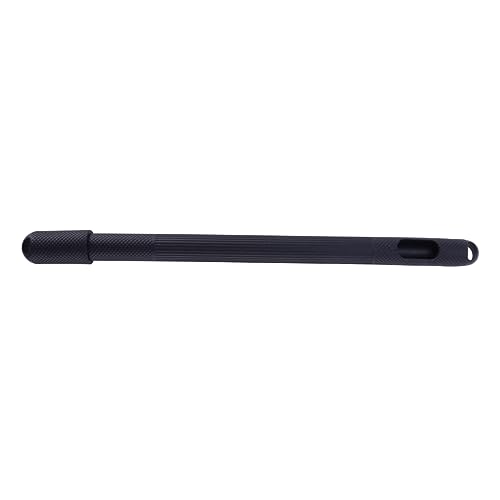 KICHOUSE Federmäppchen klein transparent Halter für Abdeckung schlank Fall Touch-Screen Bleistift zubehör für Tablets Stifthülse Kieselgel Black von KICHOUSE
