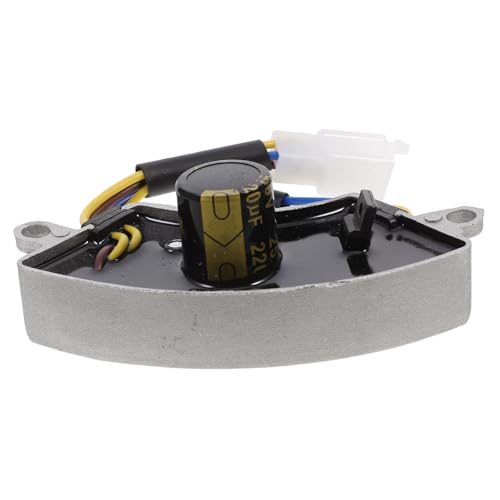 KICHOUSE Generator Avr Automatischer Spannungsregler Kw für Benzingeneratoren Halbmond Gehäuse Präzise Spannungsregelung Einfach zu Installieren Energieeffizientes Design von KICHOUSE