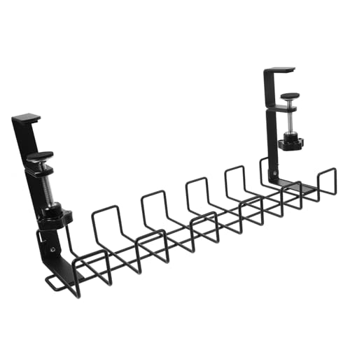 KICHOUSE Kabel Organizer aus Metalldraht Verstellbare Kabelaufbewahrung für Schreibtisch Kabelführung Ordnung für Büro Wohnräume KICHOUSE Kabel Organizer aus Metalldraht Verstellbare Kabelaufbewahrung für Schreibtisch Kabelführung Ordnung für Büro Wohnräume von KICHOUSE