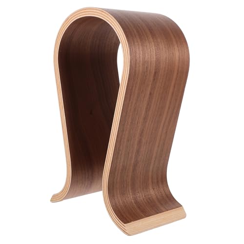 KICHOUSE Kopfhörerständer aus Massivholz Stand verdrahtet Kopfhörerhalter Kopfhörerbügel Gaming-Headset-Ständer Headset-Halterung Kopfhörerregal Kopfhörer-Aufhänger Brown KICHOUSE Kopfhörerständer aus Massivholz Stand verdrahtet Kopfhörerhalter Kopfhörerbügel Gaming-Headset-Ständer Headset-Halterung Kopfhörerregal Kopfhörer-Aufhänger Brown von KICHOUSE