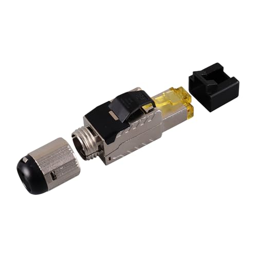 KICHOUSE Modularstecker Cat8 Stecker Patchkabel Cat 8 Stecker Ethernet Kabel Ende Crimp Ethernet Kabel Modularstecker Ethernet Netzwerkkabelstecker Cat8 Stecker Phosphorbronze KICHOUSE Modularstecker Cat8 Stecker Patchkabel Cat 8 Stecker Ethernet Kabel Ende Crimp Ethernet Kabel Modularstecker Ethernet Netzwerkkabelstecker Cat8 Stecker Phosphorbronze von KICHOUSE