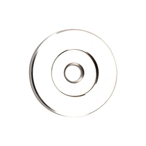 KICHOUSE Plattenspieler-Adapter Plattenspieler-versorgung Plattenspieler-Requisite Zubehör Für Phonographen Phonographenversorgung Adapter Für Plattenspieler Silver Metall von KICHOUSE