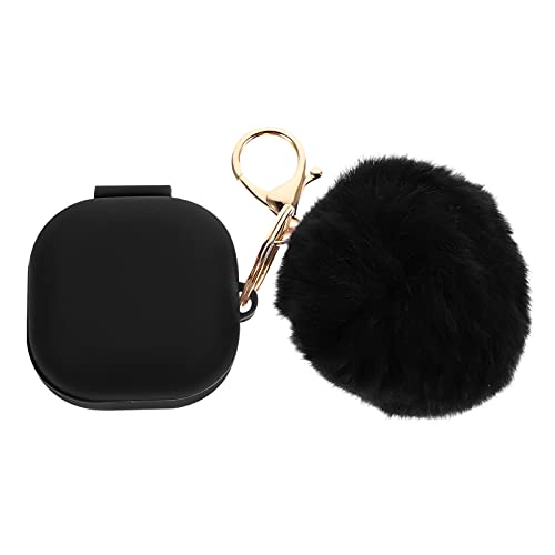 KICHOUSE Schützende Kopfhörerabdeckung Kopfhörer-hüllen Fitnessstudio Ohr Kopfhörer Drahtlos Kopfhörer Fall Gehäuse Dekorative Kopfhörerabdeckung Silikonmaterial Black von KICHOUSE