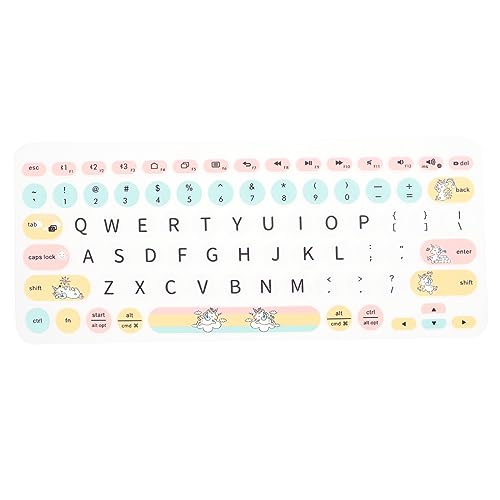 KICHOUSE Schutzfolie für Tastatur Tastaturschutzfolie Tastatur schutzfolie tastaturfolie aus silikon schützende Tastaturabdeckung Tastaturzubehör wasserdichte Tastaturfolie Kieselgel Bunt KICHOUSE Schutzfolie für Tastatur Tastaturschutzfolie Tastatur schutzfolie tastaturfolie aus silikon schützende Tastaturabdeckung Tastaturzubehör wasserdichte Tastaturfolie Kieselgel Bunt von KICHOUSE