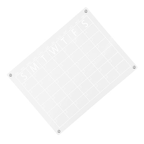 KICHOUSE Speiseplantafel Wöchentlich Essensplaner Und Einkaufsliste Trocken Abwischbarer Radiergummi Tagesplaner-whiteboard Kühlschrank Whiteboard-kalender Für Die Wand Whiteboards Acryl KICHOUSE Speiseplantafel Wöchentlich Essensplaner Und Einkaufsliste Trocken Abwischbarer Radiergummi Tagesplaner-whiteboard Kühlschrank Whiteboard-kalender Für Die Wand Whiteboards Acryl von KICHOUSE