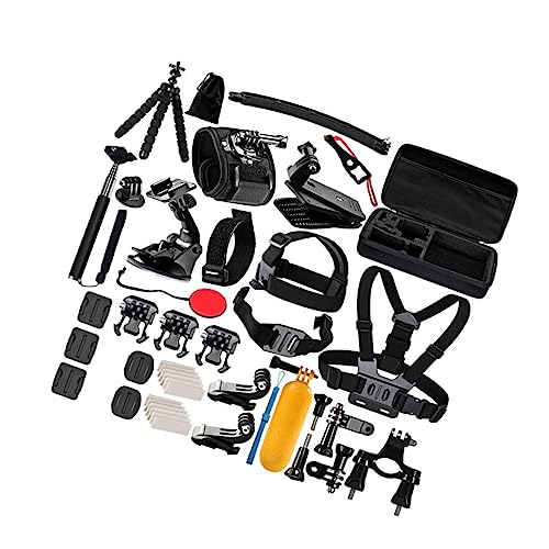 KICHOUSE Sportkamera Zubehörset mit Schwimmendem Stock Stativ Halterung Saugnapf Kompatibel mit Osmo Action für Actionkamera Fans KICHOUSE Sportkamera Zubehörset mit Schwimmendem Stock Stativ Halterung Saugnapf Kompatibel mit Osmo Action für Actionkamera Fans von KICHOUSE