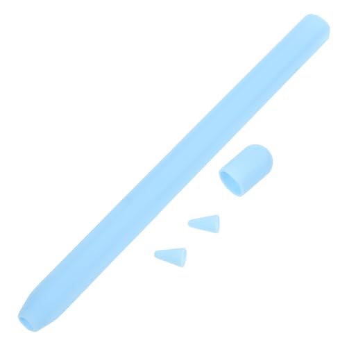 KICHOUSE Stylus-Hülle Stylus-Silikonhülle gehäuse Stifthautabdeckung pens Sleeve federmäppchen Stiftabdeckung Farbkontrast Ärmel Etui Bleistift zweite Generation Schutzhülle Kieselgel von KICHOUSE