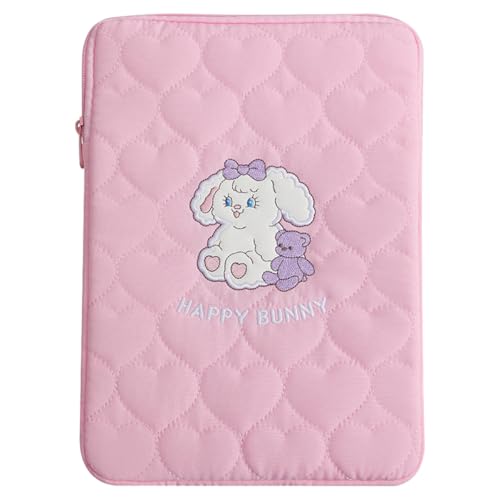 KICHOUSE Tablet-Tasche Tragbar Reisen Laptop-Hülle Tasche für Tablet Laptoptasche Tablet-Handtasche Laptop-Innentasche Tablet-Tragetasche schützende Innentasche Stoff Rosa KICHOUSE Tablet-Tasche Tragbar Reisen Laptop-Hülle Tasche für Tablet Laptoptasche Tablet-Handtasche Laptop-Innentasche Tablet-Tragetasche schützende Innentasche Stoff Rosa von KICHOUSE