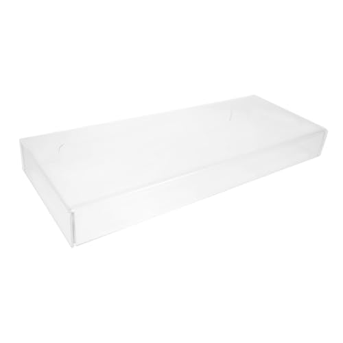 KICHOUSE Transparente Tastaturabdeckung aus Acryl Wasserdichter Staubdichter Tastaturschutz für Mechanische Gaming Tastaturen Passend für Kleine Erweiterte von KICHOUSE
