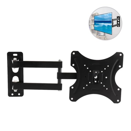 KICHOUSE Tv Wandhalterung Für Flachbildfernseher Schwenkbar Universelle Halterung Aus Robustem Für Wohnzimmer KICHOUSE Tv Wandhalterung Für Flachbildfernseher Schwenkbar Universelle Halterung Aus Robustem Für Wohnzimmer von KICHOUSE