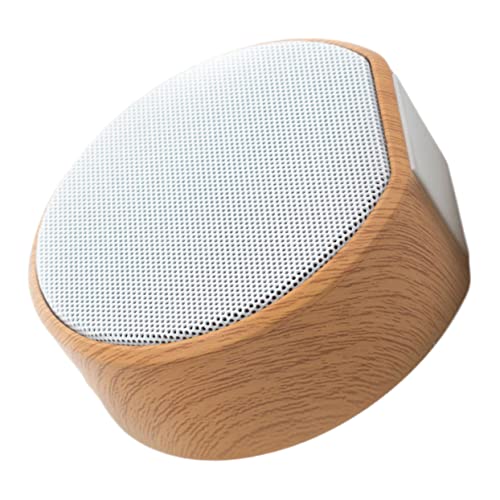KICHOUSE USB Mini Subwoofer Lautsprecher mit Holzmaserung Tragbarer Retro Lautsprecher für Musikgenuss Überall Kompatibel mit PC Notebook Mobilgeräten Weiß KICHOUSE USB Mini Subwoofer Lautsprecher mit Holzmaserung Tragbarer Retro Lautsprecher für Musikgenuss Überall Kompatibel mit PC Notebook Mobilgeräten Weiß von KICHOUSE