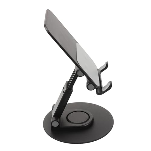 KICHOUSE Verstellbarer Handyhalter mit Rotation Tragbarer Telefonständer für Büro Streaming Videotelefonate Kompatibel mit Smartphones Tablets von KICHOUSE
