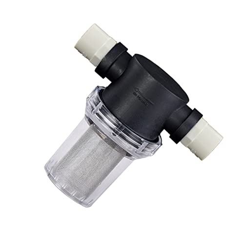 KICHOUSE Wasserfilter für Hochdruckreiniger mit PVC Rohr Mesh Langlebig für Gartenbewässerung Hausanschluss Einfache Installation Leicht zu Reinigen Kompatibel von KICHOUSE