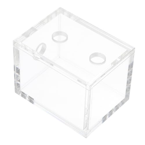 KICHOUSE Wassertank drainage entwässerung hochstihl watercooling wasserstandsanzeige Aquarium Besonderheit Mini CPU-Wasser Merkmale wasserkühlung kühler Wasserbehälter aus Acryl Transparent von KICHOUSE
